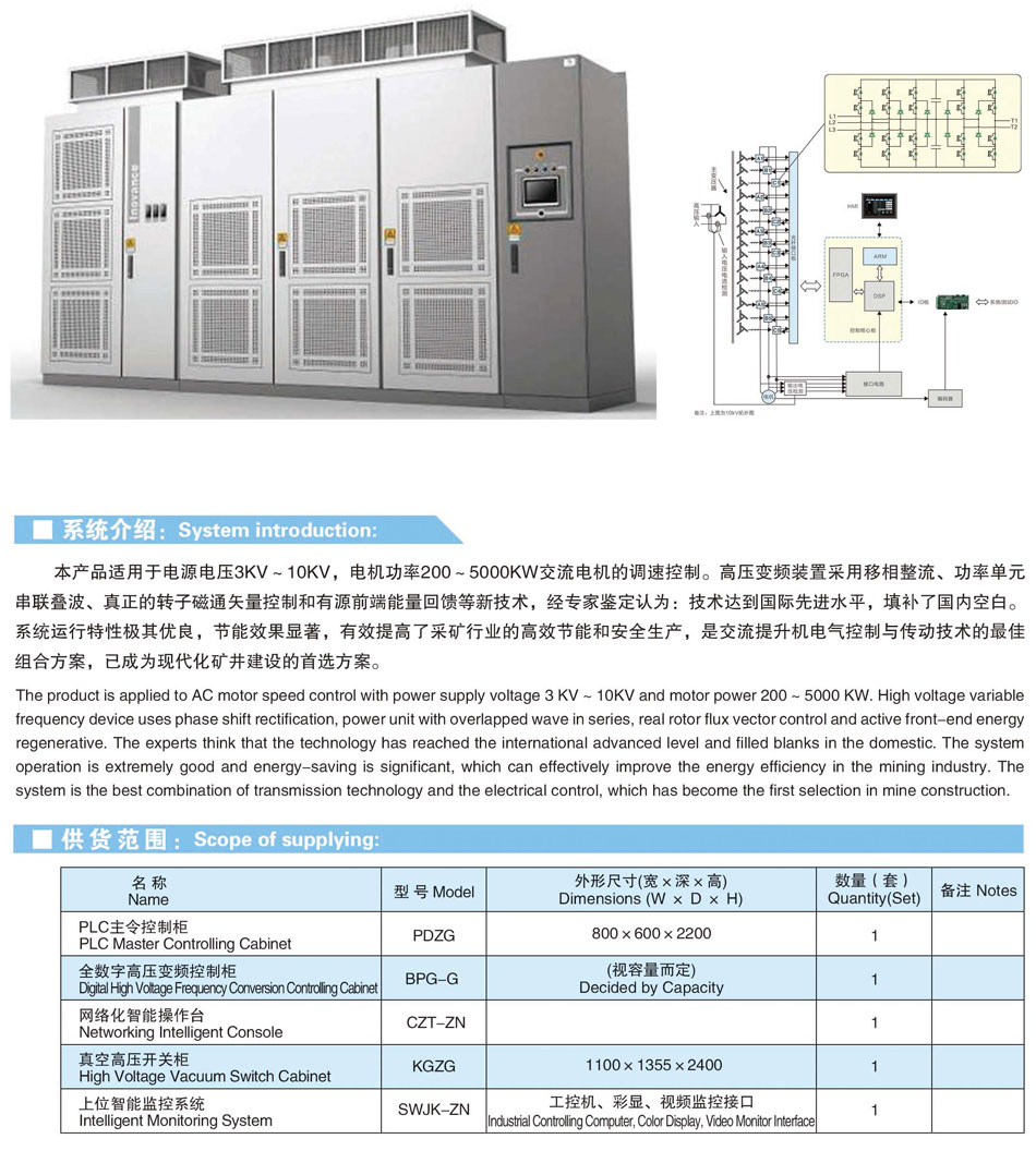 高壓變頻調速系統(tǒng)